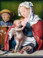 欧洲12-19世纪油画四_CLEVE, Joos van - The Holy Family 2